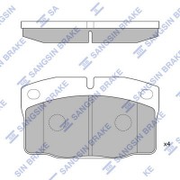 SP1258 Hi-Q КомплеК т гальмівних колодок, дискове гальмо