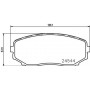 8DB355013251 HELLA BLUE PRINT MAZDA Тормозные колодки передн. CX-7,CX-9