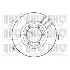 BDC3747 QUINTON HAZELL Гальмівний диск