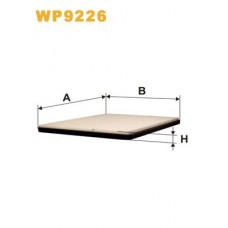 WP9226 WIX FILTERS Фільтр повітря у внутрішньому просторі