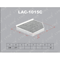 LAC-1015C LYNXauto Фільтр повітря у внутрішньому просторі