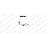 ST63036 VENEPORTE Предглушник вихлопних газів
