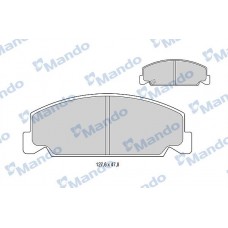 MBF015077 MANDO КомплеК т гальмівних колодок, дискове гальмо