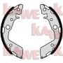 01075 KAWE Комплект гальмівних колодок