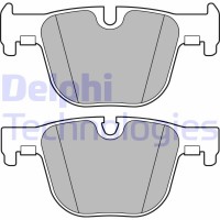 LP2494 DELPHI Комплект гальмівних колодок дисковий гальм