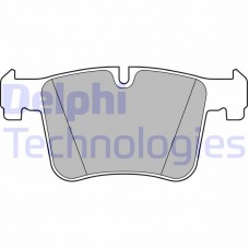 LP2234 DELPHI Комплект гальмівних колодок дисковий гальм