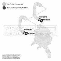 Трубка наддуваемого повітря FIRST-LINE FTH1640