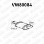 VW80084 VENEPORTE Середній глушник вихлопних газів