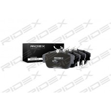 402B0355 RIDEX Комплект гальмівних колодок дисковий гальм