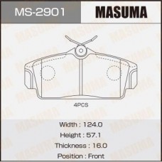 MS-2901 MASUMA Комплект гальмівних колодок