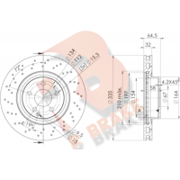 78RBD23056 R BRAKE Гальмівний диск