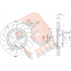 78RBD23056 R BRAKE Гальмівний диск