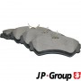 1163603310 JP GROUP Комплект гальмівних колодок дисковий гальм