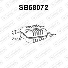 SB58072 VENEPORTE Глушник вихлопних газів кінцевий