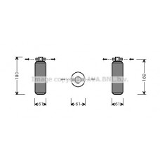 HDD211 AVA QUALITY COOLING Осушувач кондиціонера