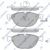 SP2212 Hi-Q Комплект гальмівних колодок дисковий гальм