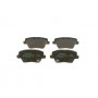 0 986 424 864 BOSCH Комплект гальмівних колодок дисковий гальм