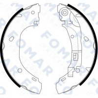 FO 9066 FOMAR Friction Комплект гальмівних колодок