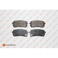 1617286980 EUROREPAR Комплект гальмівних колодок дисковий гальм