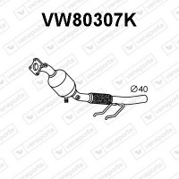 VW80307K VENEPORTE Катализатор
