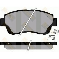 PA852 Brake ENGINEERING Комплект гальмівних колодок дисковий гальм