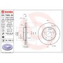 09.7359.20 BREMBO Гальмівний диск