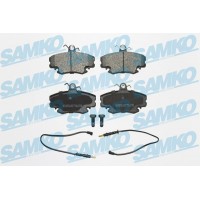 5SP349 SAMKO Комплект гальмівних колодок дисковий гальм