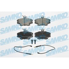 5SP349 SAMKO Комплект гальмівних колодок дисковий гальм