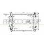 AD034R007 PRASCO Радіатор охолодження двигуна