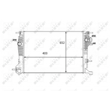 WG1723439 WILMINK GROUP Радіатор охолодження двигуна