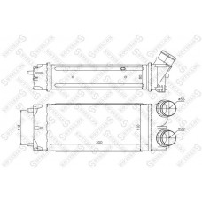 10-40191-SX STELLOX Интеркулер