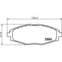 8DB 355 027-451 HELLA КомплеК т гальмівних колодок, дискове гальмо