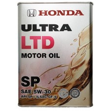 Олива моторне синтетичне HONDA Ultra LTD SP/GF-6 5W-30, 4л (0822899974) купити в Україні цена