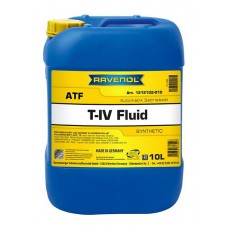 Олива трансмісійне синтетичне RAVENOL ATF T-IV Fluid, 10л (1212102010) купити в Україні