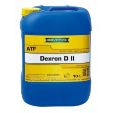 Олива трансмісійне мінеральна RAVENOL ATF Dexron D II, 10л (ATFDEXRONDII10L) купити в Україні