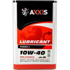 Олива моторне напівсинтетичне AXXIS Power X 10W-40, 10л (AX2183)