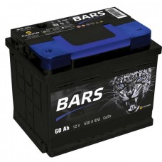 Батарея аккумуляторная BARS 12В 60Ач/530А(EN) L+ (060271090LЧЧ) купити в Україні
