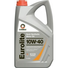 Купити Олива моторна напівсинтетична COMMA EUROLITE 10W-40 5л (EUL5L) в Україні ціна