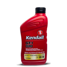 Моторна олія  Kendall GT-1 EURO Premium Full Synthetic Motor Oil 5W-40, 0,946л (1075015)