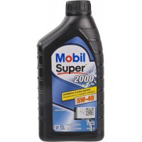 Олива моторне синтетичне MOBIL Super 2000 X3 5W-40, 1л (155338) купити в Україні цена