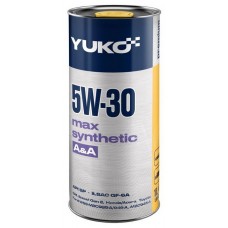 Олива моторне синтетичне YUKO MAX SYNTHETIC A&A 5W-30 1л (21577) купити в Україні цена