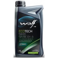 Олива моторне синтетичне WOLF Ecotech SP/RC D1-3 5W-20, 1л (1050523) купити в Україні цена