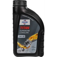 Олива моторне синтетичне FUCHS TITAN SUPERSYN LONGLIFE 5W-40, 1л (602003065) купити в Україні цена