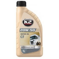 Олива моторне мінеральне K2 MOTOR OIL 20W-50 CF 1л (O4101E)