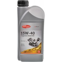 Олива моторне мінеральне DELPHI SUPREME DIESEL 15W-40, 1л купити в Україні цена