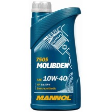Олива моторне напівсинтетичне MANNOL MOLIBDEN 10W-40, 1л купити в Україні цена