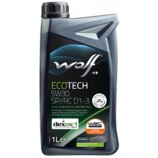Олива моторне синтетичне WOLF EcolTech SP/RC D1-3 5W-30, 1л (1049900) купити в Україні цена