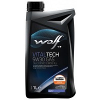 Олива моторне синтетичне WOLF VitalTech GAS 5W-30, 1л (1048500) купити в Україні цена