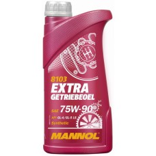 Олива трансмісійне синтетичне MANNOL EXTRA GETRIEBEOEL 75W-90, 1л купити в Україні