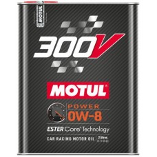 Олива моторне 100% синтетичне эстеровое MOTUL 300V Power 0W-8, 2л (826002) (110854)